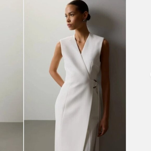 Ted Baker Dresses & Skirts - Ted Baker Crossover Midi Dress Size 2